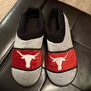 Texas Longhorn slippers